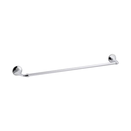 Kohler Kohler Elliston Polished Chrome Silver Towel Bar 24 in. L Metal R72785-CP